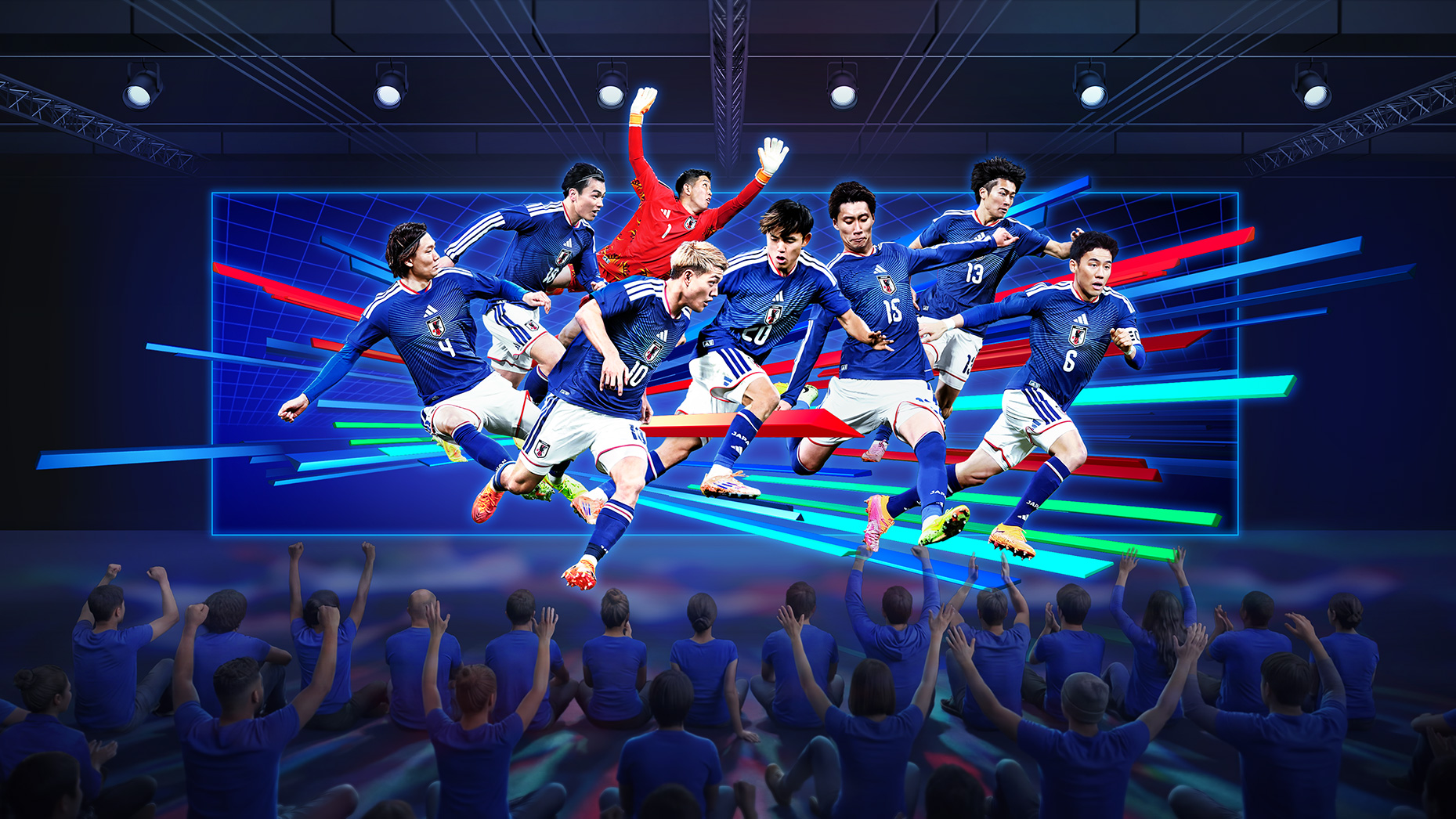 公式】サッカー日本代表を3D体験｜SAMURAI BLUE EXPERIENCE 2026
